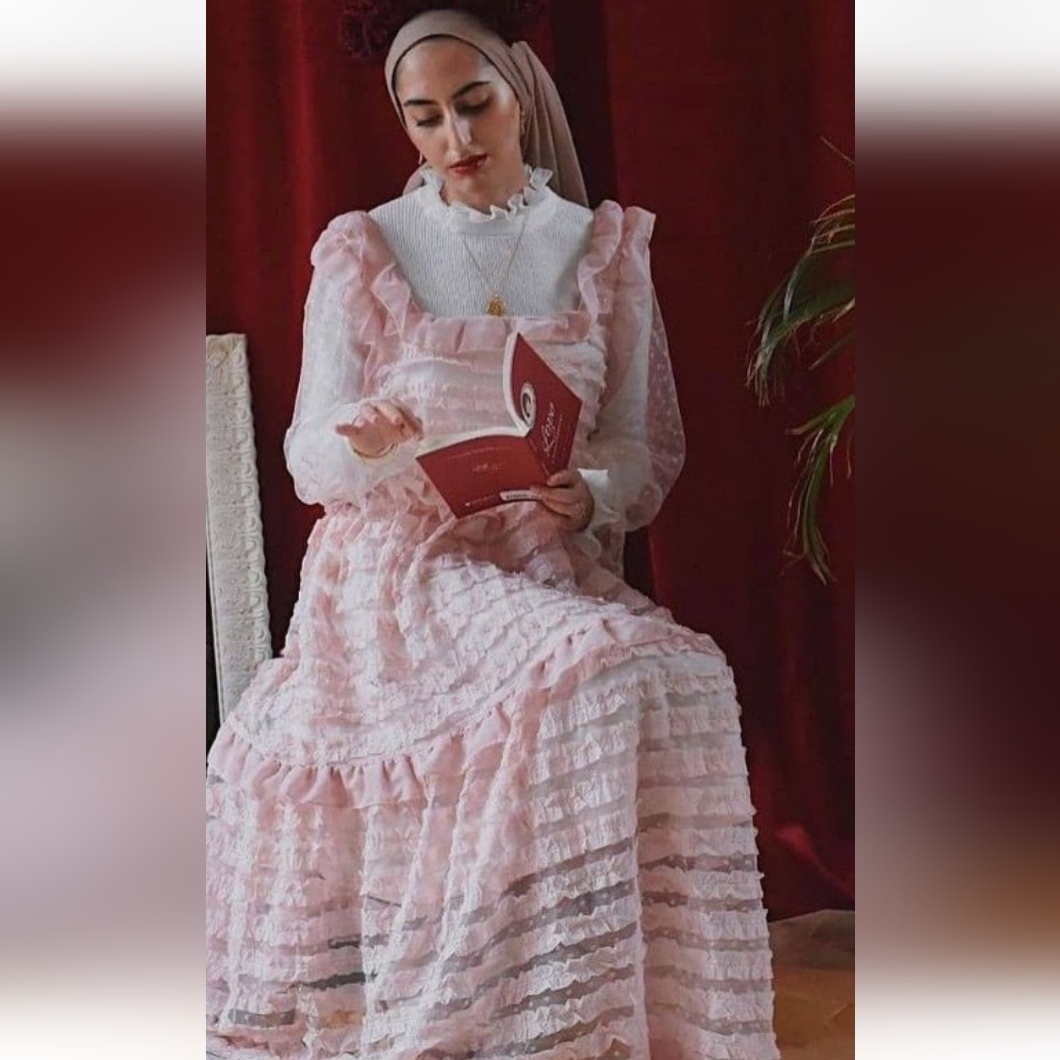 Sister Jane Small Talk Ruffle Midi Dress
